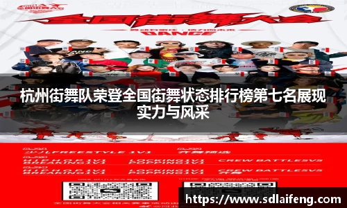 杭州街舞队荣登全国街舞状态排行榜第七名展现实力与风采